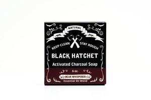 Bear Whisperer Black Hatchet- Charcoal Bar Soap